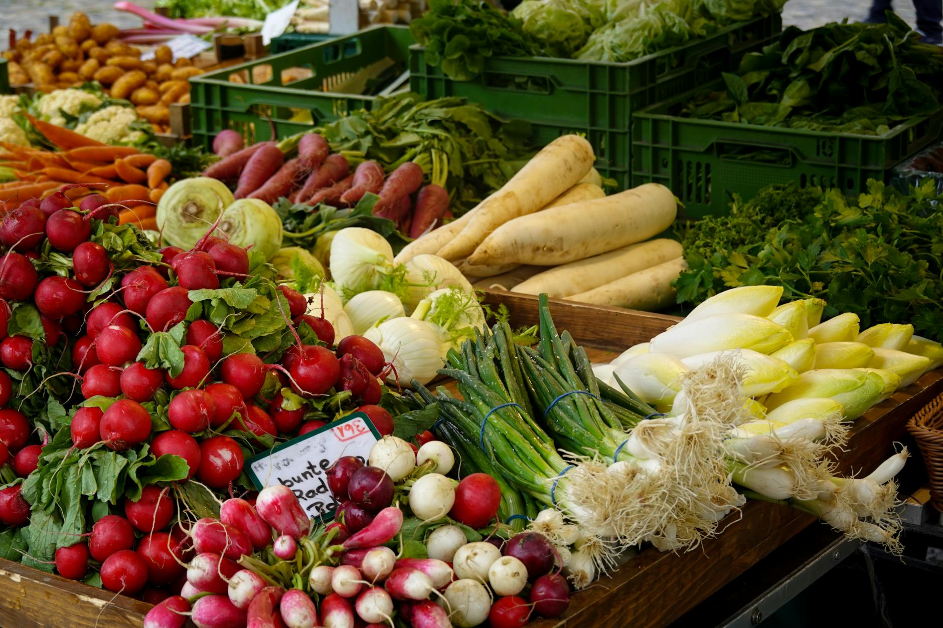 Carouge market in Geneva