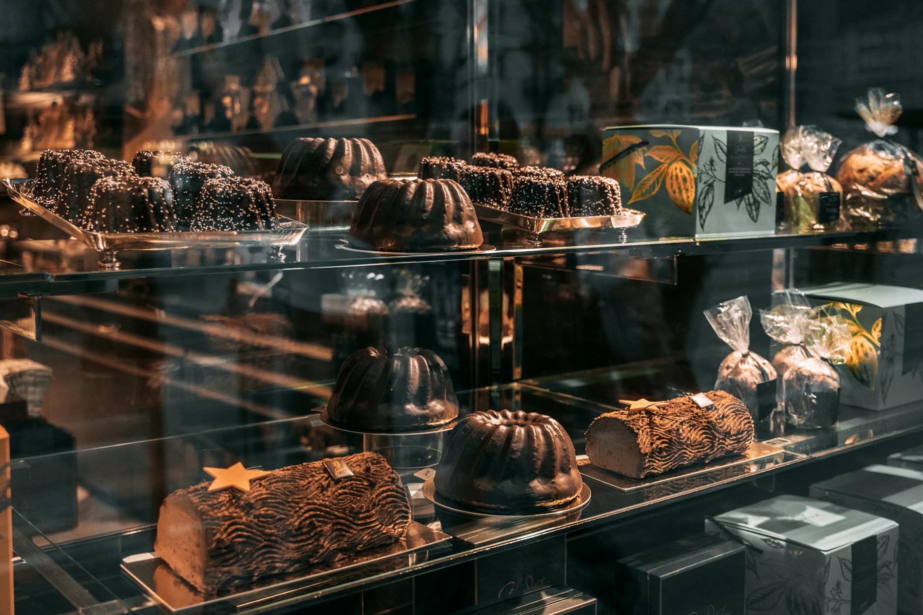 Artisan chocolate shop in Geneva