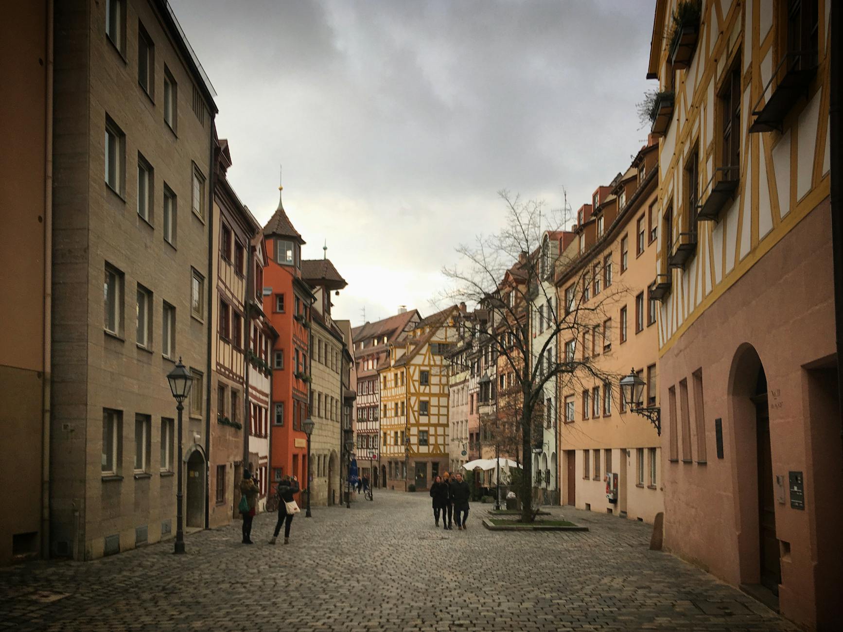 Walking through Geneva Old Town