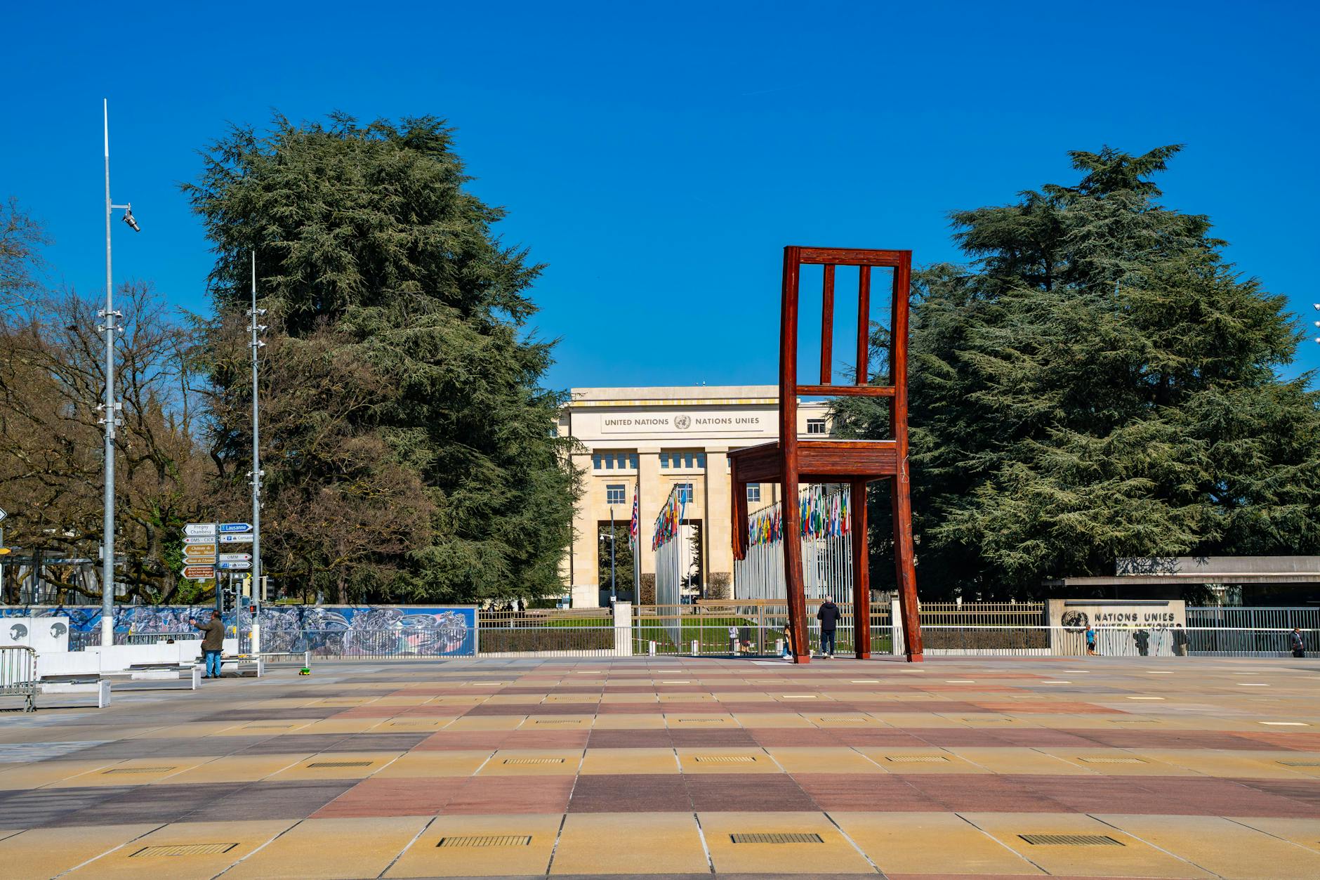 United Nations district and international organizations area Geneva
