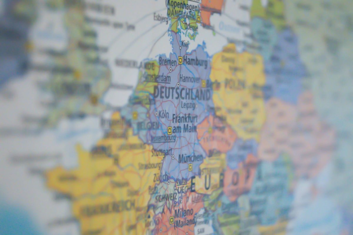 Map of the Schengen area that Switzerland belongs to