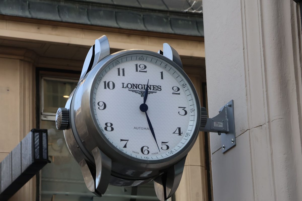 Swiss watches on display, from Swatch to Mondaine, in Geneva